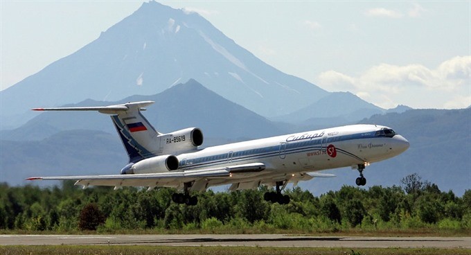 A Russian Defense Ministry’s Tu-154 plane crashed shortly after take-off at 5:40 am local time (0240 GMT) from the southern city of Adler where it had been refuelling.The plane with some 91 people onboard, including 83 passengers and eight crew members lost contact with land while flying over the Black Sea. — Illustrative Sputniknews Photo A Russian Defense Ministry’s Tu-154 plane crashed shortly after take-off at 5:40 am local time (0240 GMT) from the southern city of Adler where it had been refuelling.The plane with some 91 people onboard, including 83 passengers and eight crew members lost contact with land while flying over the Black Sea. — Illustrative Sputniknews Photo