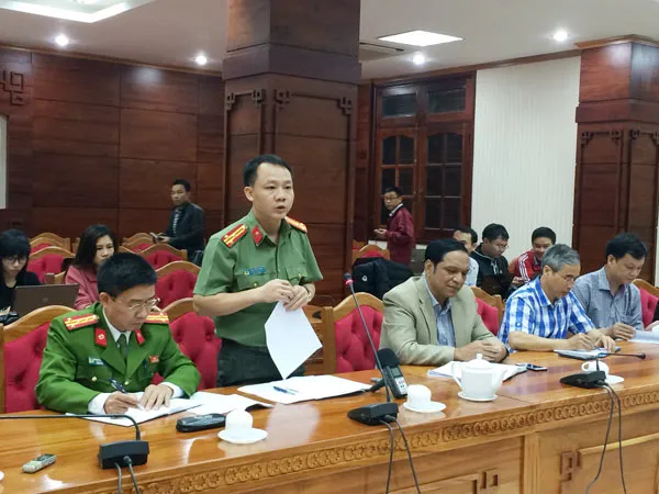 Đoàn công tác Bộ Công an chỉ đạo điều tra vụ nổ tại Công an tỉnh Đắk Lắk ảnh 4 Đoàn công tác Bộ Công an chỉ đạo điều tra vụ nổ tại Công an tỉnh Đắk Lắk ảnh 4