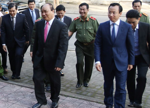 The Prime Minister pays Tet visits to Danang City on the very first of New year The Prime Minister pays Tet visits to Danang City on the very first of New year