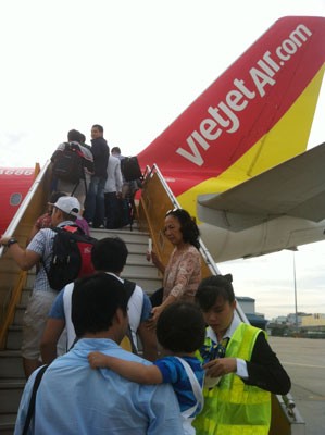 Vietjet starts selling cheap tickets on domestic flights from February 8-10. (Photo: KK) Vietjet starts selling cheap tickets on domestic flights from February 8-10. (Photo: KK)
