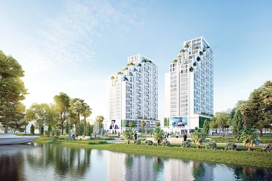 Tập đoàn Đất Xanh tưng bừng khai trương căn hộ mẫu dự án LuxGarden