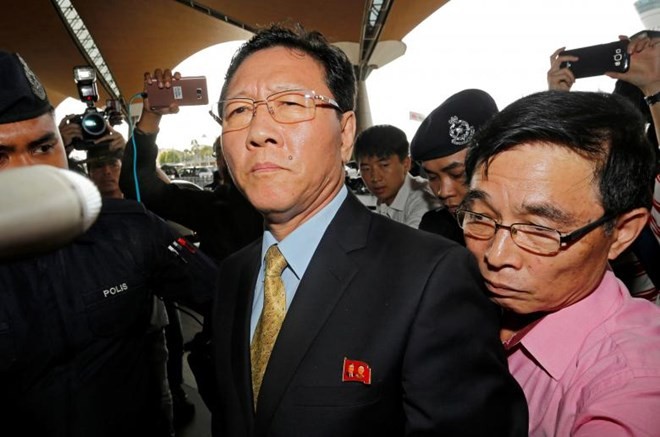 DPRK Ambassador Kang Chol was deported from Malaysia. (Photo: Reuters) DPRK Ambassador Kang Chol was deported from Malaysia. (Photo: Reuters)