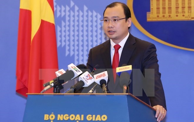 Foreign Ministry’s Spokesperson Le Hai Binh (Photo: VNA) Foreign Ministry’s Spokesperson Le Hai Binh (Photo: VNA)