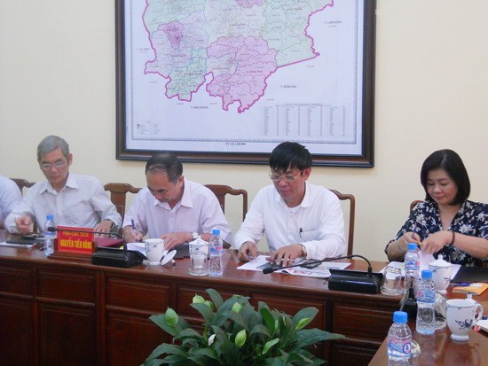 A signing ceremony on information cooperation between SGGP Newspaper and Binh Phuoc province (Photo: SGGP) A signing ceremony on information cooperation between SGGP Newspaper and Binh Phuoc province (Photo: SGGP)