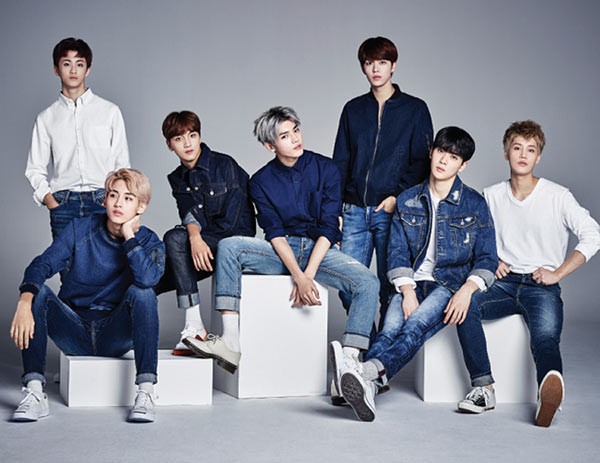 The Korean male band, NCT 127 The Korean male band, NCT 127