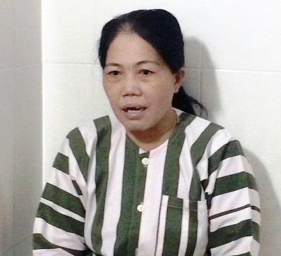 The female robber (Photo: SGGP) The female robber (Photo: SGGP)