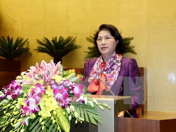 National Assembly Chairwoman Nguyen Thi Kim Ngan (Photo: VNA) National Assembly Chairwoman Nguyen Thi Kim Ngan (Photo: VNA)