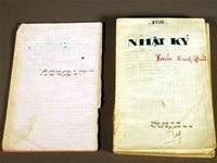 The diary is kept in the Lubbock Institute The diary is kept in the Lubbock Institute