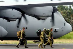 Đưa quân đội đến Đông Timor