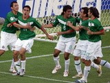 Mexico players celebrate their victory over Iran (Photo: FIFAworldcup.com) Mexico players celebrate their victory over Iran (Photo: FIFAworldcup.com)