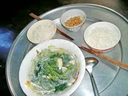Canh suông, muối sả