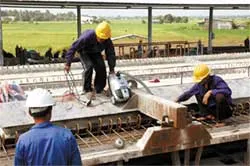 Sản xuất, lắp đặt 2.200 dầm Super T