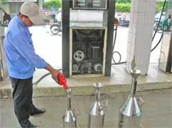 Do xăng pha Acetone hàm lượng cao