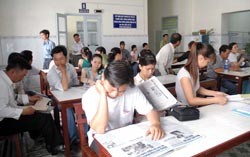 So many people wait at the No.1 notary office So many people wait at the No.1 notary office
