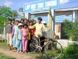 Cô giáo Khmer già và lớp học tình thương ảnh 2 Cô giáo Khmer già và lớp học tình thương ảnh 2