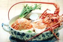 Cháo tôm hùm Bình Ba