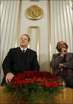 Al Gore, UN Climate Body to Receive 2007 Nobel Peace Prize ảnh 1 Al Gore, UN Climate Body to Receive 2007 Nobel Peace Prize ảnh 1