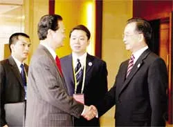 Thủ tướng Nguyễn Tấn Dũng hội đàm với Thủ tướng Trung Quốc Ôn Gia Bảo ảnh 2 Thủ tướng Nguyễn Tấn Dũng hội đàm với Thủ tướng Trung Quốc Ôn Gia Bảo ảnh 2