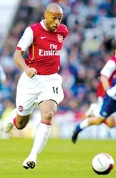 Thierry Henry sẽ không thay đổi lối chơi ảnh 1 Thierry Henry sẽ không thay đổi lối chơi ảnh 1