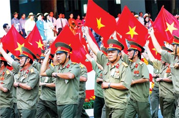 Viet Nam Parade Marks 40 Years Anniversary of the Tet Offensive ảnh 2 Viet Nam Parade Marks 40 Years Anniversary of the Tet Offensive ảnh 2