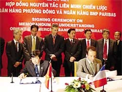 OCB hợp tác chiến lược với BNP Paribas