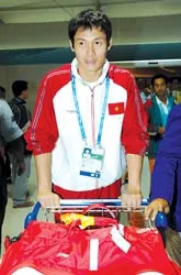 Võ sĩ Taekwondo Nguyễn Trọng Cường sẽ là người cầm cờ của đoàn thể thao Việt Nam ảnh 1 Võ sĩ Taekwondo Nguyễn Trọng Cường sẽ là người cầm cờ của đoàn thể thao Việt Nam ảnh 1
