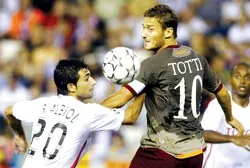 Bảng D: AS Roma – Valencia (lượt đi 1-2) : Mọi ưu thế đều thuộc về Roma ảnh 1 Bảng D: AS Roma – Valencia (lượt đi 1-2) : Mọi ưu thế đều thuộc về Roma ảnh 1