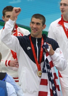Olympics: Phelps Carves Name as Games' Greatest ảnh 1 Olympics: Phelps Carves Name as Games' Greatest ảnh 1