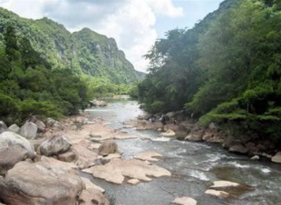 Nuoc Mooc stream (Photo:TTO) Nuoc Mooc stream (Photo:TTO)