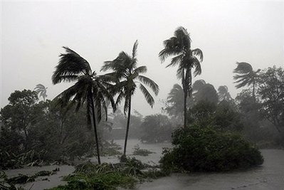 Trees are heavily battered during the passage of Hurricane Ike in Camaguey. Deadly Hurricane Ike has weakened to a category one storm with maximum winds of 130 kilometers (80 miles) per hour as it moves along Cuba's southern coast, the US National Hurricane Center said Monday.(AFP/HO-Ain/Ho) Trees are heavily battered during the passage of Hurricane Ike in Camaguey. Deadly Hurricane Ike has weakened to a category one storm with maximum winds of 130 kilometers (80 miles) per hour as it moves along Cuba's southern coast, the US National Hurricane Center said Monday.(AFP/HO-Ain/Ho)