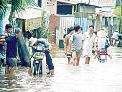 Lên là vỡ đê