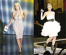 “Nữ hoàng nhạc pop” Britney Spears kém thanh lịch nhất năm 2006