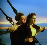 Một cảnh trong phim "Titanic" Một cảnh trong phim "Titanic"