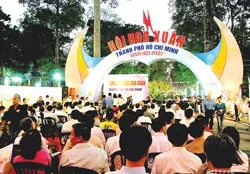 Khai mạc Hội hoa Xuân TPHCM 2007 ảnh 3 Khai mạc Hội hoa Xuân TPHCM 2007 ảnh 3