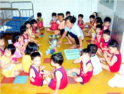 Từ tình thương, các em bất hạnh đã lớn lên