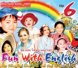 Phát hành trọn bộ “Bé học tiếng Anh” ảnh 2 Phát hành trọn bộ “Bé học tiếng Anh” ảnh 2