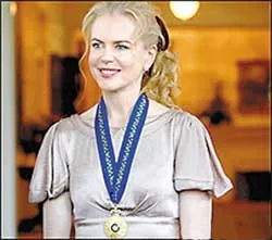 Nicole Kidman được vinh danh tại quê nhà