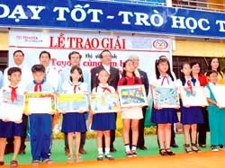 Tạo sân chơi bổ ích cho học sinh tiểu học