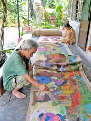 Họa sĩ Trần Văn Mãng - Độc đáo với Chợ quê