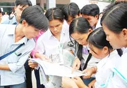 Gian lận thi vẫn còn nhiều