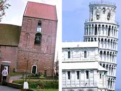 Nhà thờ cổ nghiêng hơn cả tháp Pisa ảnh 2 Nhà thờ cổ nghiêng hơn cả tháp Pisa ảnh 2