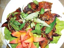 Bánh xèo núi Cấm ảnh 2 Bánh xèo núi Cấm ảnh 2