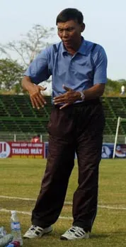 HLV Nguyễn Thành Kiểm. HLV Nguyễn Thành Kiểm.