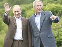 Ông Putin mời ông Bush đi câu cá