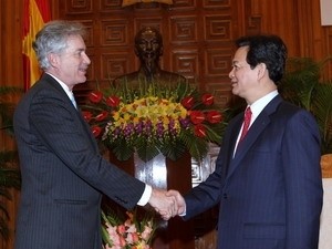 PM Dung receives US Deputy Secretary of State William Burns (Source: VNA) PM Dung receives US Deputy Secretary of State William Burns (Source: VNA)