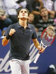 Federer gặp “tòa tháp” Karlovic ở bán kết ảnh 1 Federer gặp “tòa tháp” Karlovic ở bán kết ảnh 1