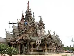 Lâu đài PATTAYA Thái Lan: Bốn cửa thần thoại đông phương