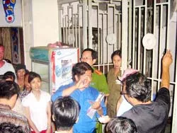 Nguyên nhân: Đụng mạch nước ngầm