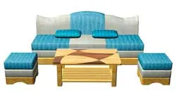Kymdan giới thiệu sản phẩm mới: Giường gỗ kiểu Leaf và salon kiểu Wavy ảnh 2 Kymdan giới thiệu sản phẩm mới: Giường gỗ kiểu Leaf và salon kiểu Wavy ảnh 2