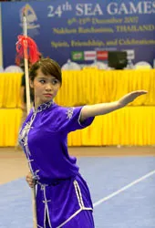 Wushu: Trà My sắp lấy vàng ảnh 1 Wushu: Trà My sắp lấy vàng ảnh 1